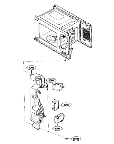 Latch board parts