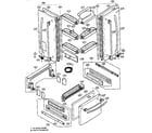 LG LRFD25850SB door parts diagram