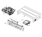 Sylvania DVR90VF cabinet parts diagram