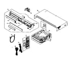 Panasonic DMR-ES20P cabinet parts diagram