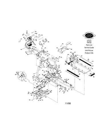 Treadmill assy