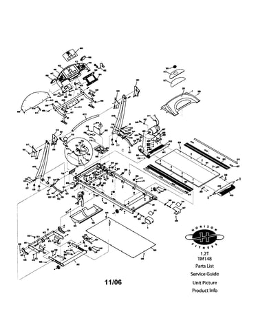 Treadmill assy