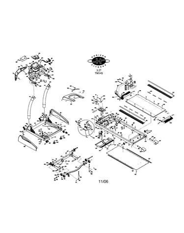 Treadmill assy