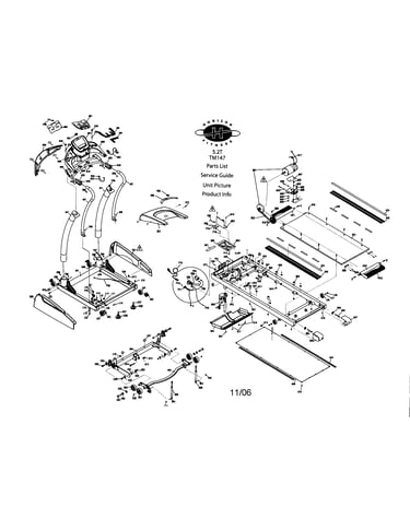 Treadmill assy
