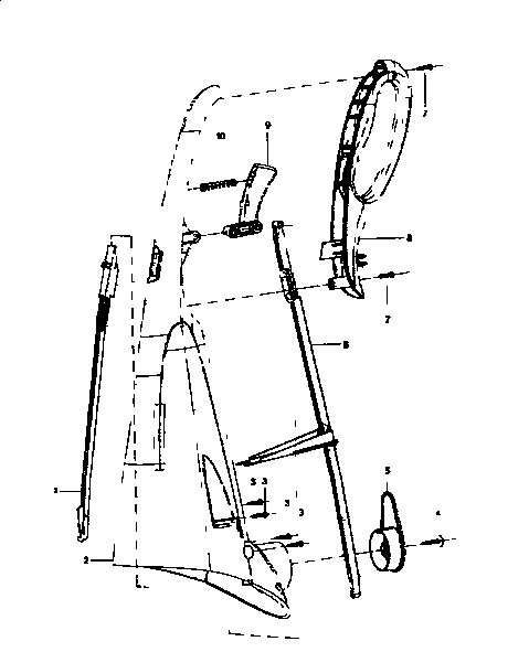 Upper body/handle assy