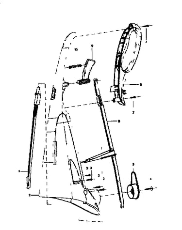 Upper body/handle assy