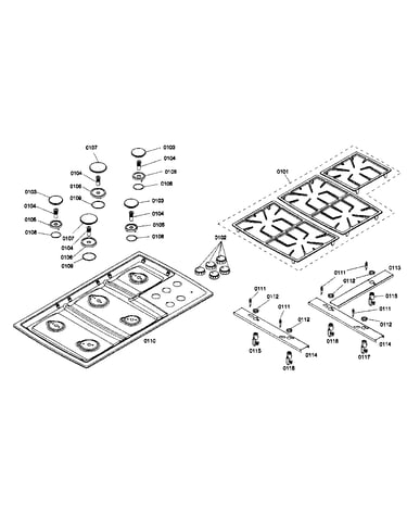Grille assy