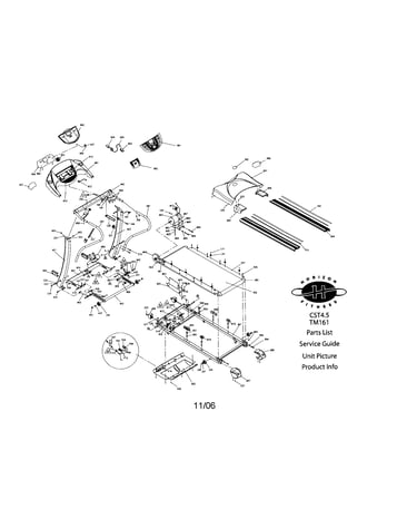 Treadmill assy