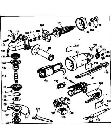 Grinder assy