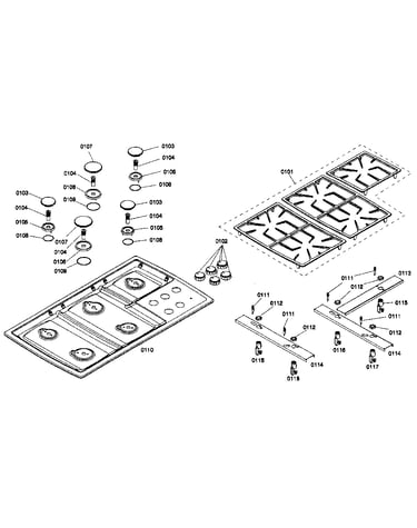 Grille assy