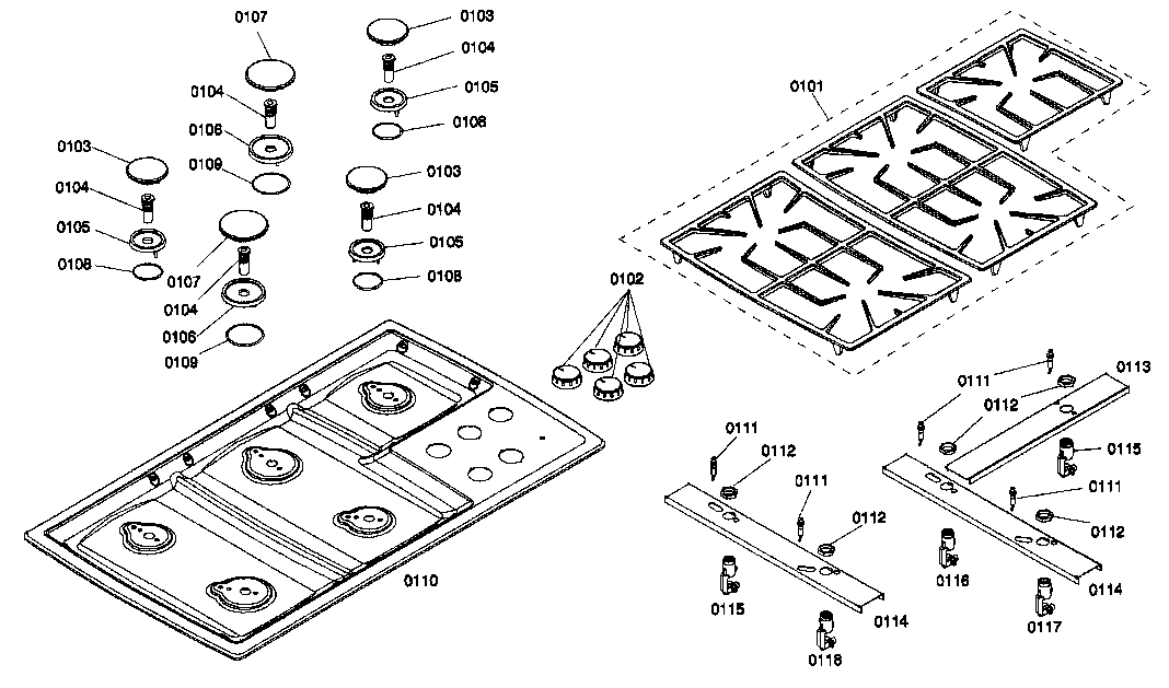 Grille assy