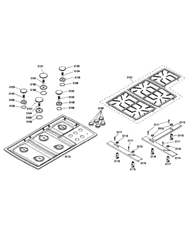 Grille assy
