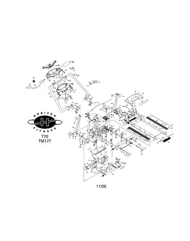 Treadmill assy