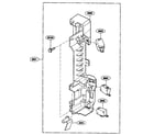 Kenmore 72180413500 latch board parts diagram