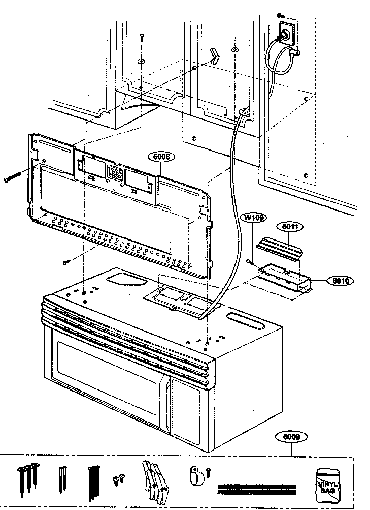 Installation parts