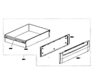 Bosch HGS435UC/01 shelf assy diagram