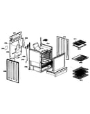 Inside cabinet parts