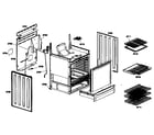 Bosch HGS436UC/01 inside cabinet parts diagram