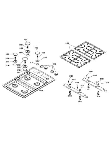 Grille assy