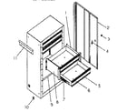 Craftsman 706619210 cabinet parts diagram