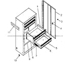 Craftsman 706619220 cabinet parts diagram