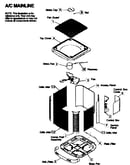 Cabinet parts/fan/motor
