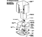 ICP H2A324GKA100 refrigeration components diagram