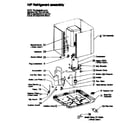 ICP H2H348GKA100 refrigeration components diagram