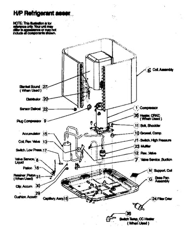 Refrigeration components