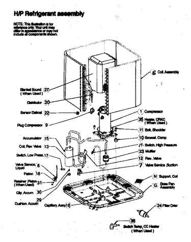 Refrigeration components