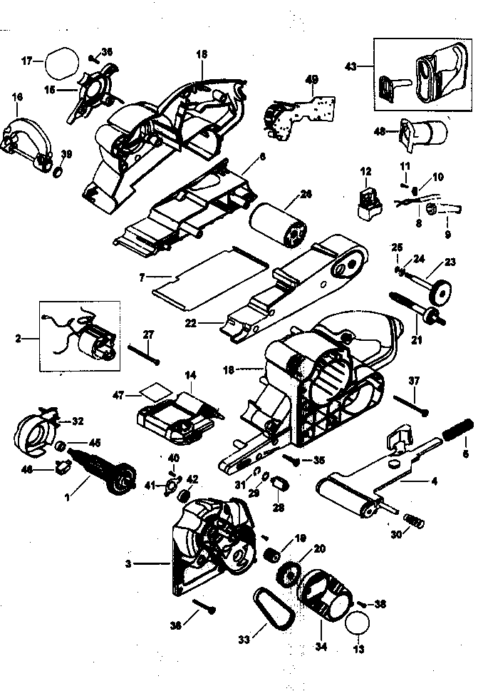 Belt sander