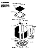 Cabinet parts/fan/motor