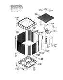 Cabinet parts/fan/motor