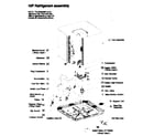ICP H4H324GKA100 refrigeration components diagram