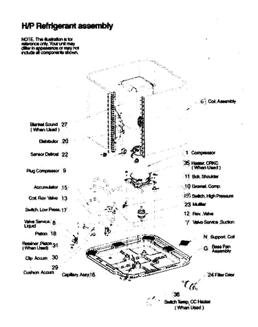 Refrigeration components