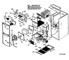 ICP C9MPT050F12C1 furnace assy diagram