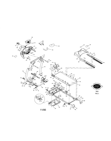 Treadmill assy