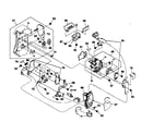 Sony DCR-IP220 cabinet parts f diagram