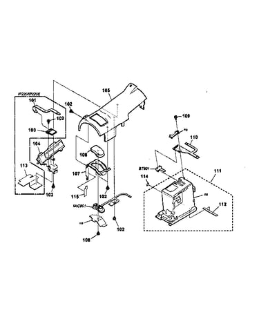 Cabinet parts upper