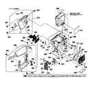 Sony DCR-IP220 cabinet parts l diagram
