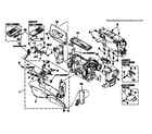 Sony CCD-TRV75 cabinet parts l diagram