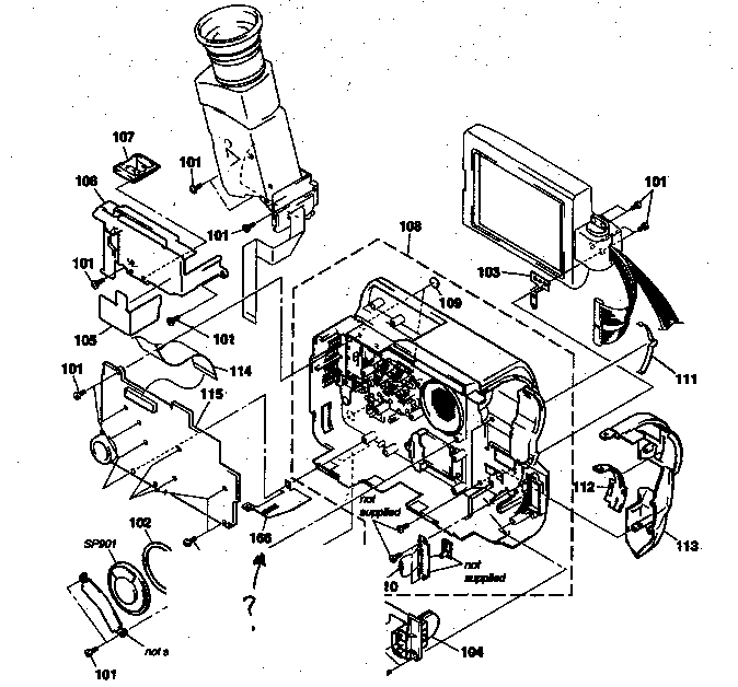 CABINET PARTS R