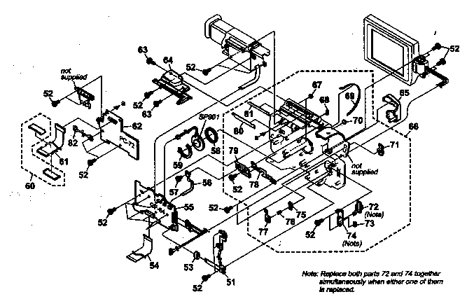 CABINET PARTS R