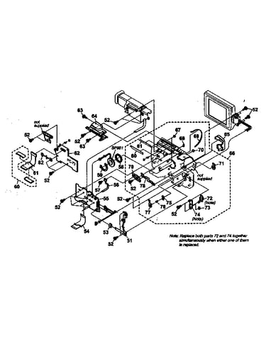 Cabinet parts r