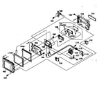 Sony DCR-TRV50 lcd section diagram