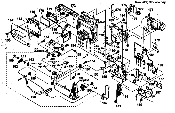 CABINET PARTS L