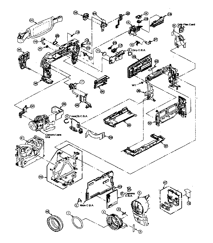 Cabinet parts 1