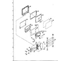 Panasonic PV-DV851 cabinet parts 3 diagram