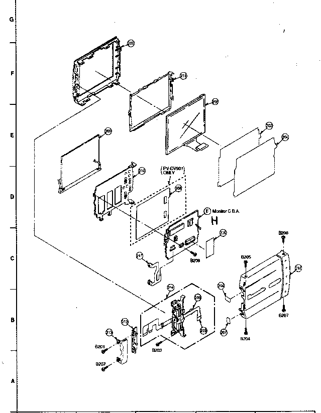 Cabinet parts 3