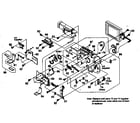 Sony DCR-TRV510 cabinet r/block assy diagram